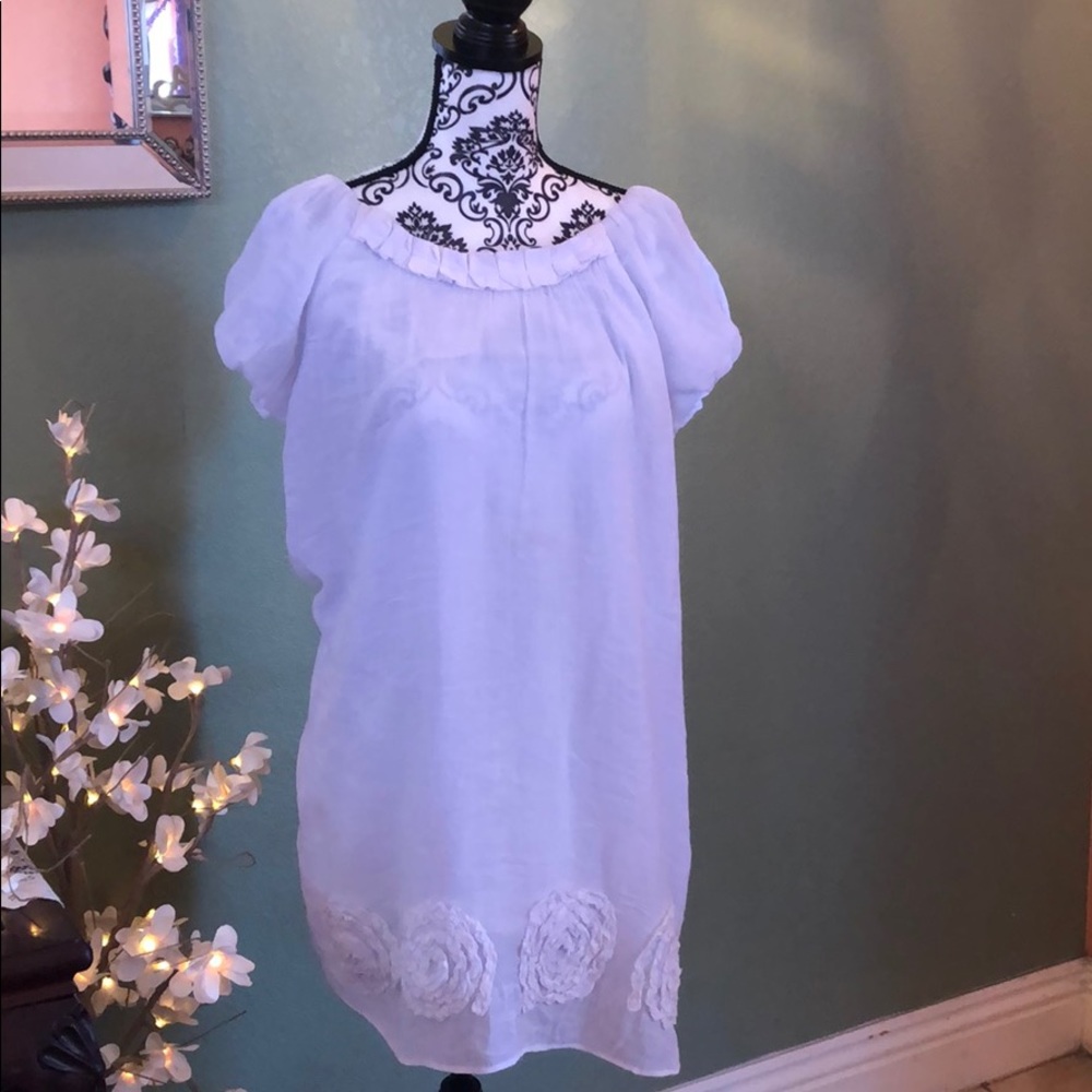 White dress
